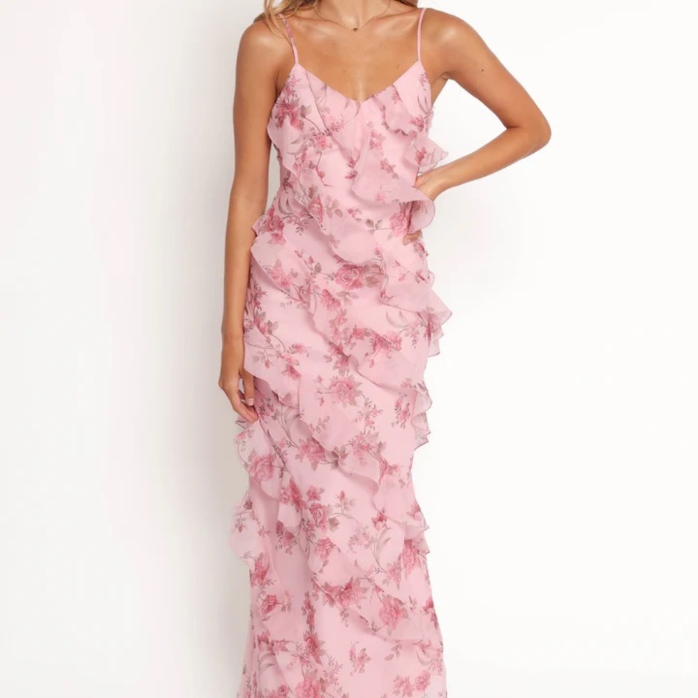 CIAO RUFFLES MAXI DRESS